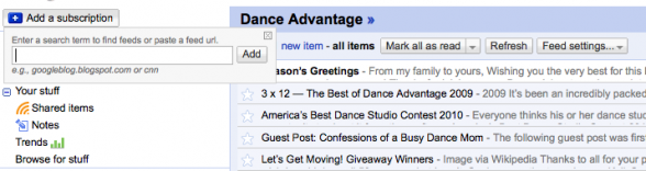 GoogleReader GoogleReader
