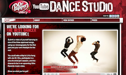 Dr. Pepper Cherry YouTube Dance Studio Contest