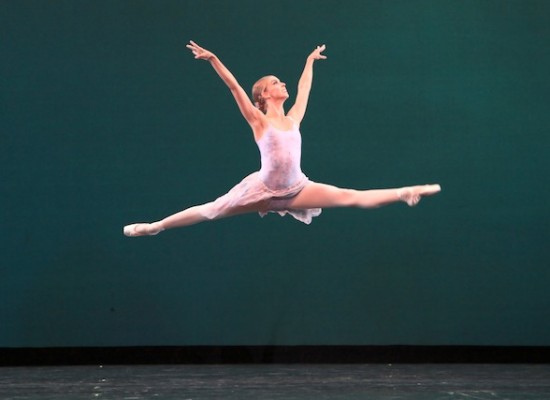 IMAGE Allison Miller performs a gravitydefying leap in Balanchine's Ballo 