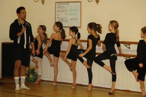 IMAGE Jacob Montoya teaches a master class at Kathy Blake Dance Studio in Massachusetts. IMAGE