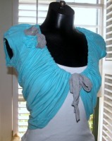 IMAGE T-shirt re-style into a pretty shrug IMAGE