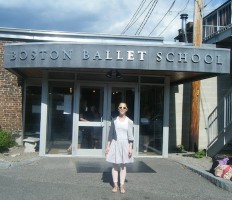 IMAGE Alison at the Boston Ballet School Summer Intensive last year IMAGE