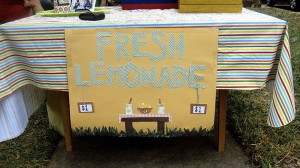 IMAGE A Colorful Lemonade Stand IMAGE
