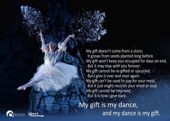 IMAGE My dance is my gift.... (click to read poem)