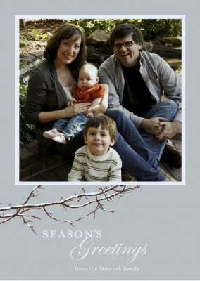 IMAGE Season's Greetings from the Strzepek family IMAGE