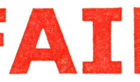 IMAGE The word FAIL in red. IMAGE