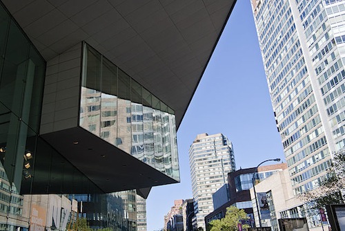 Juilliard IMAGE Dance studio at Juilliard overlooking Broadway IMAGE