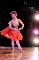 Alabama Ballet dancer on stage