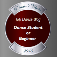 Top Dance Blog of 2010 Student or Beginner winner