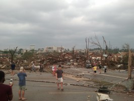 IMAGE Devastating tornado damage in Tuscaloosa, Alabama in 2011 IMAGE