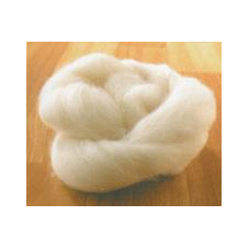 IMAGE A knot of lamb's wool for pointe shoes. IMAGE